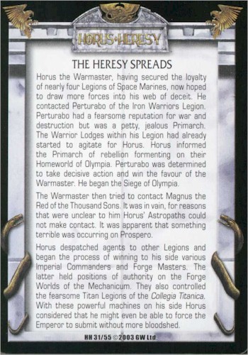 The Heresy Spreads